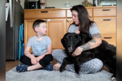 How Mom Let 4-Year-Old Know It's Time for Dog to 'Cross the Rainbow Bridge'