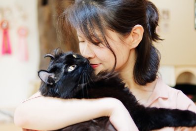 Heartwarming Reason Cat Keeps Headbutting Owner: 'Teach This to Mine'