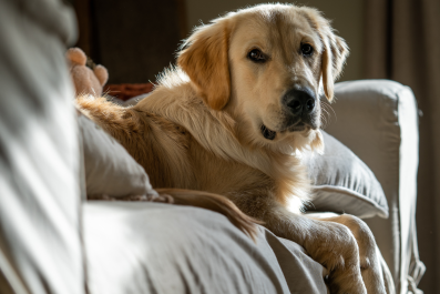 Laughter at Dog's Reaction to Owner Petsitting a Puppy: 'What the Hell'