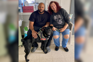 Couple Take Chance on 'Mouthy' Dog Overlooked in ShelterâHave Zero Regrets